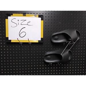 Sleek Black Slide Sandals - Size 6, Step into Chill!